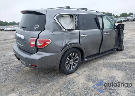 2020 Nissan Armada Sl 4Wd z USA, uszkodzony, nr VIN JN8AY2NC3L9621264